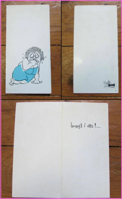 Selection of miscellaneous American mid-century greeting cards