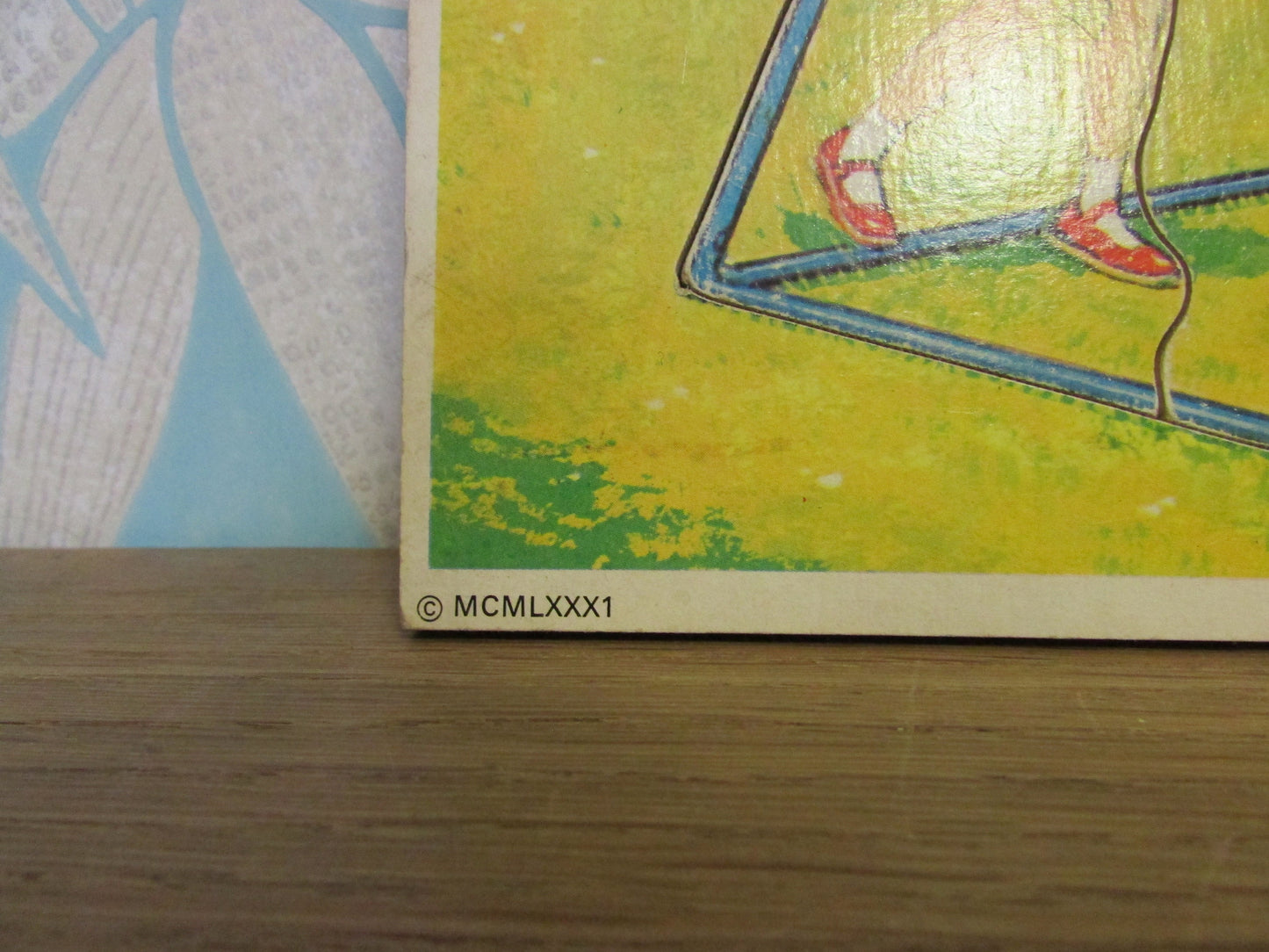 1981 G&J Haytert and Co Ltd (swing set) wooden tray puzzle