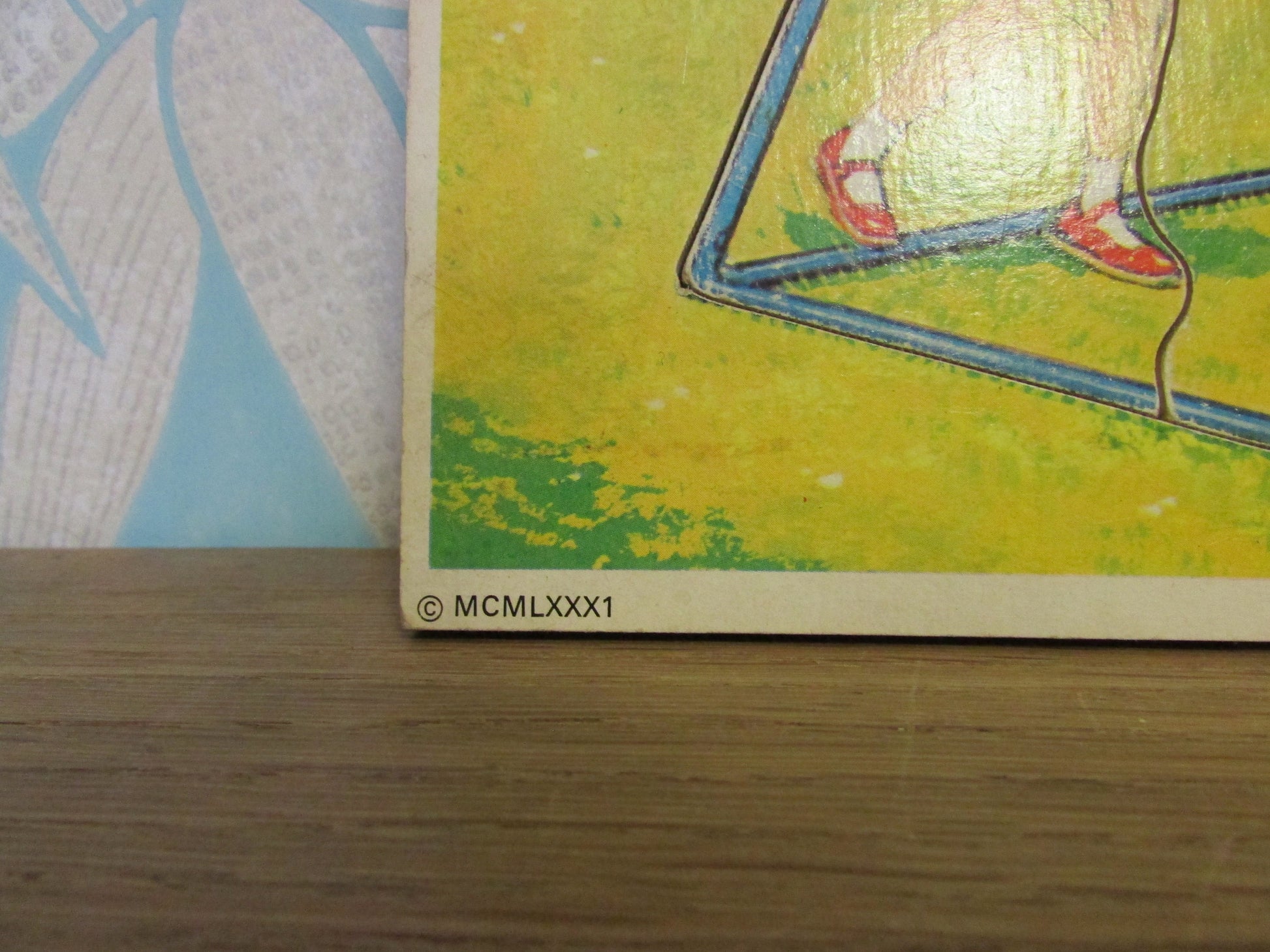 1981 G&J Haytert and Co Ltd (swing set) wooden tray puzzle