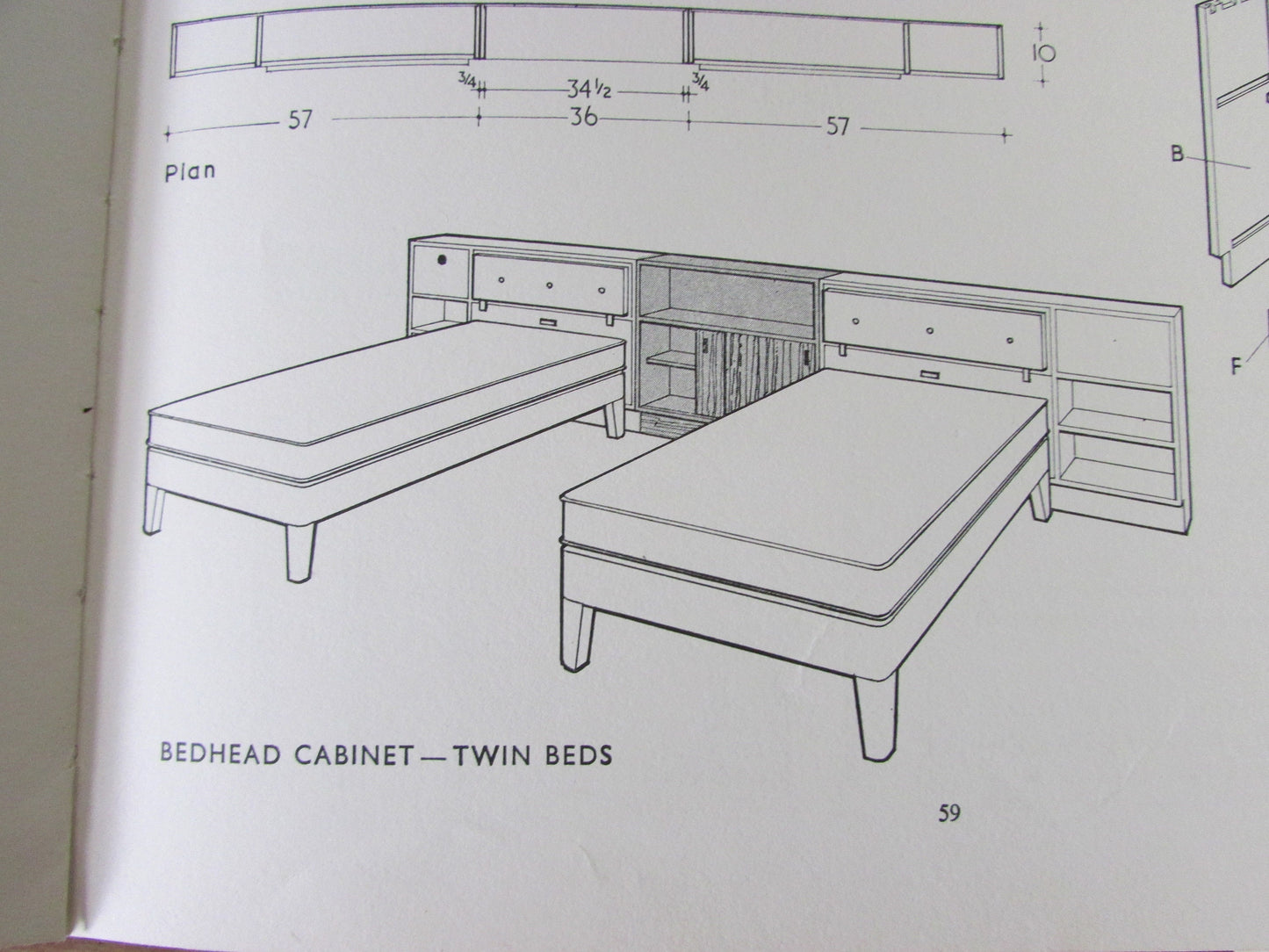 Practical Designs for Built-in Furniture, by Arthur Brown (Hardback, 1963)