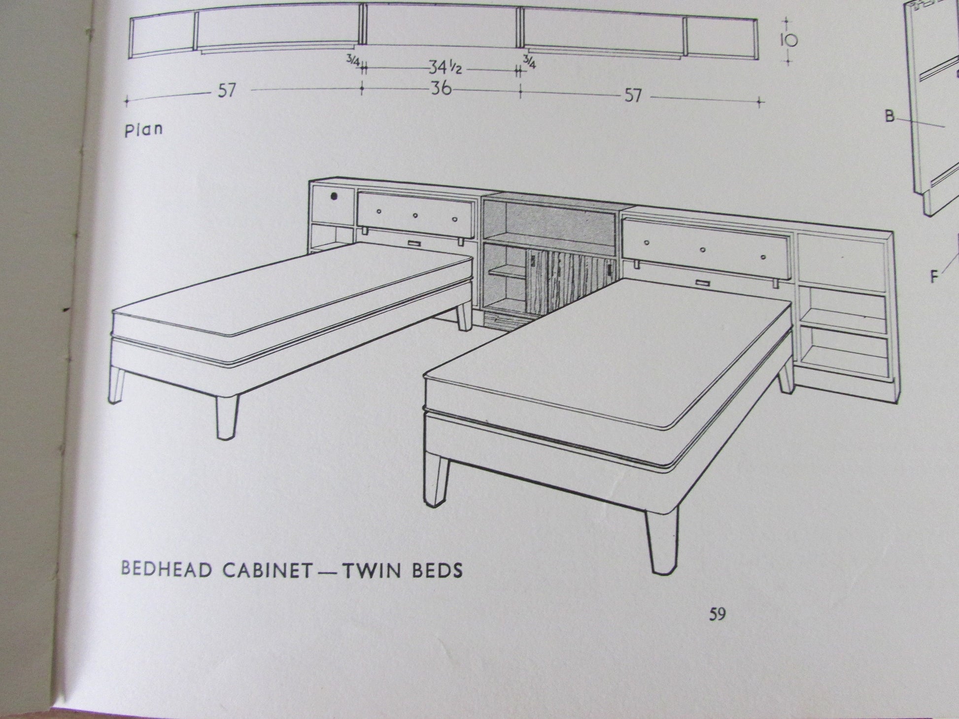 Practical Designs for Built-in Furniture, by Arthur Brown (Hardback, 1963)