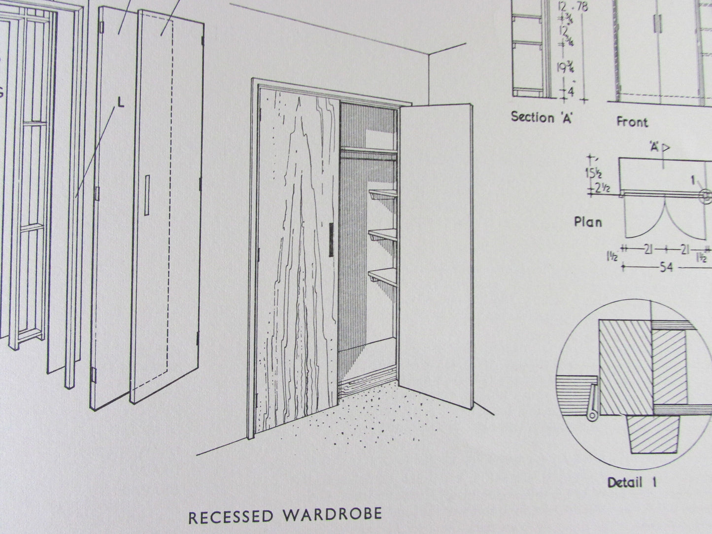 Practical Designs for Built-in Furniture, by Arthur Brown (Hardback, 1963)