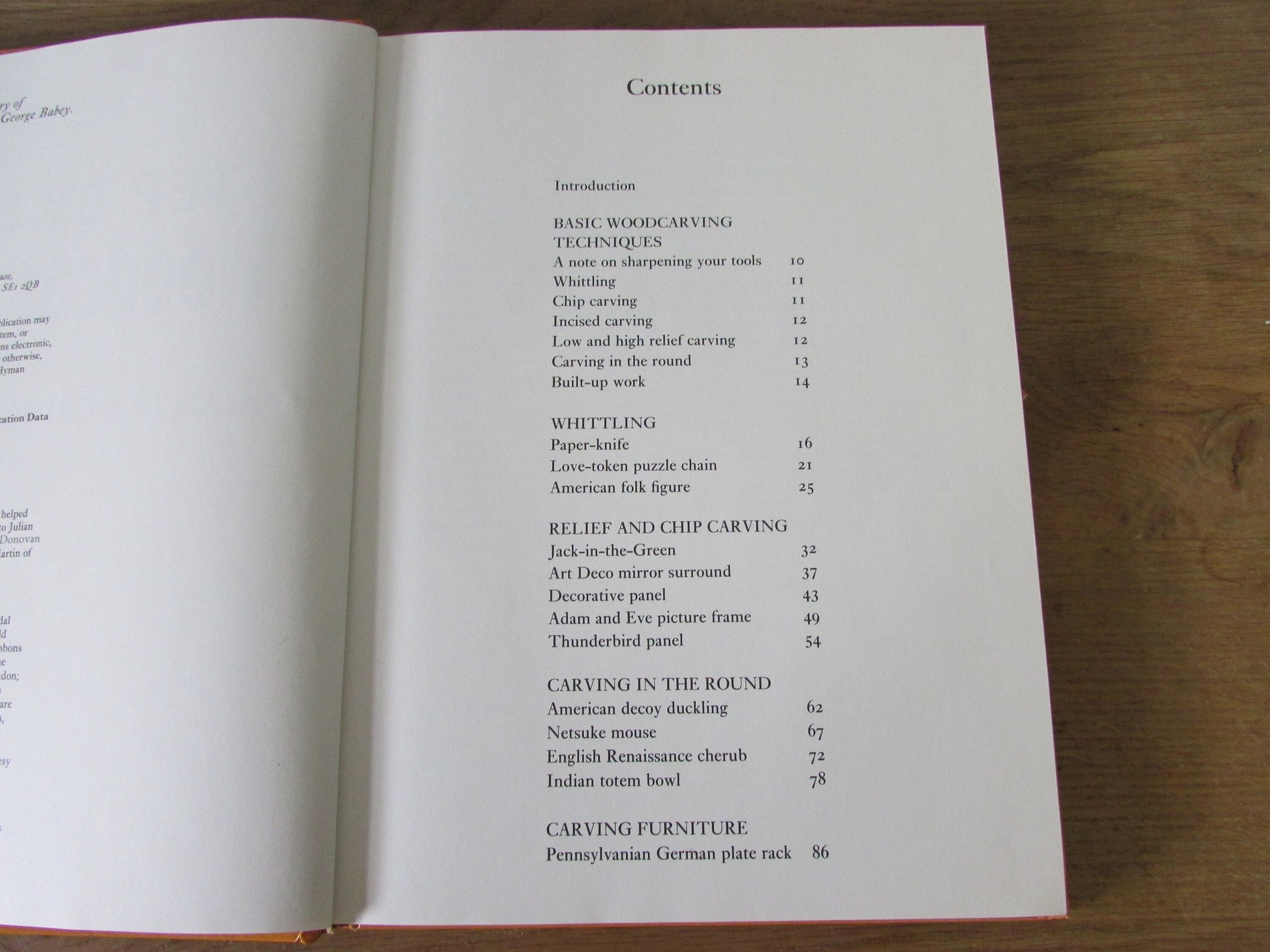 Step-by-Step Woodcarving: 18 basic projects, by Alan & Gill Bridgewater (Hardback, 1985)