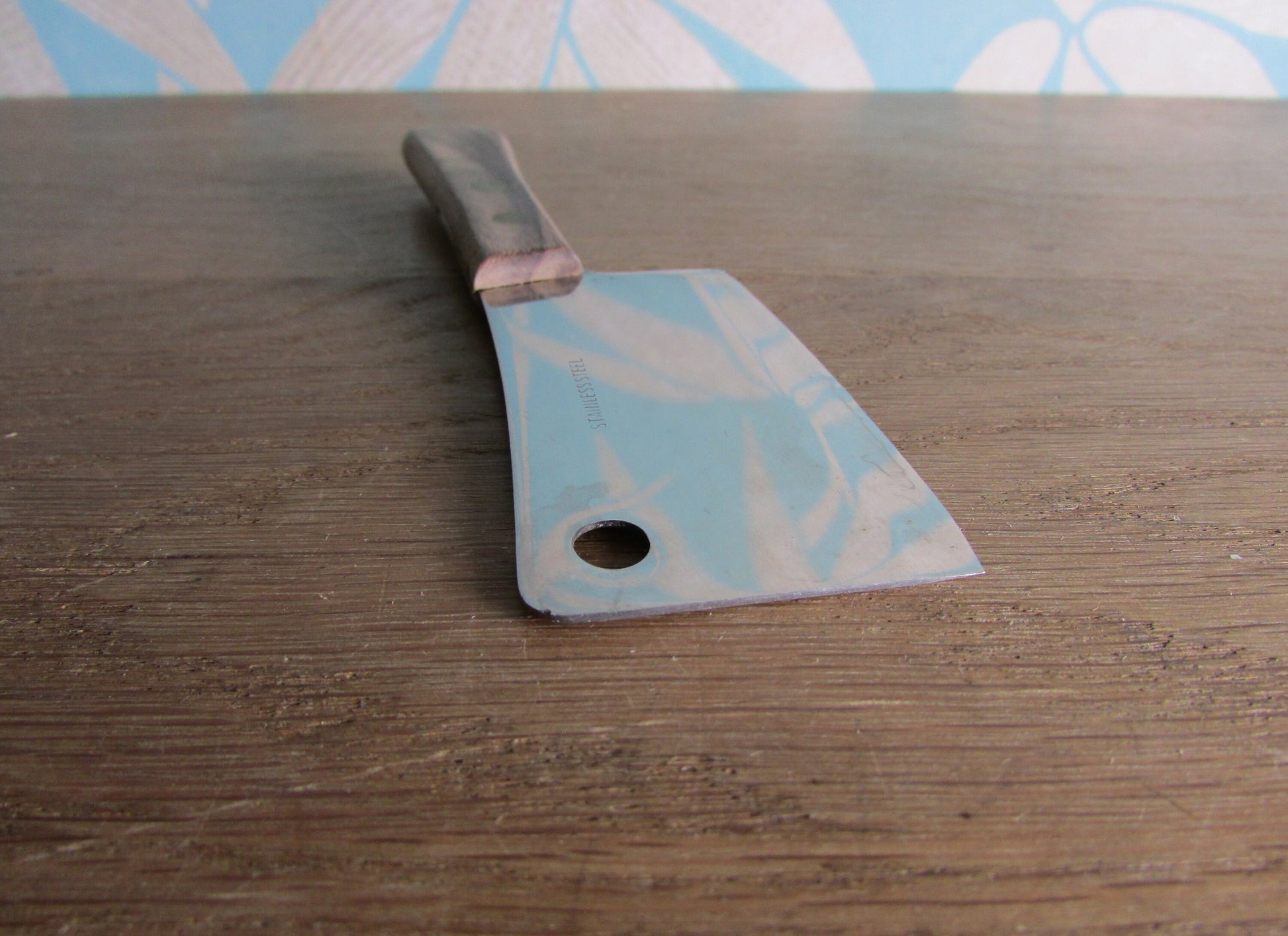 1960s Rostfrei stainless steel cheese slicer with rosewood handle