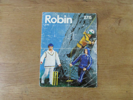 1970s Robin 2715 knitting pattern for action man outfits