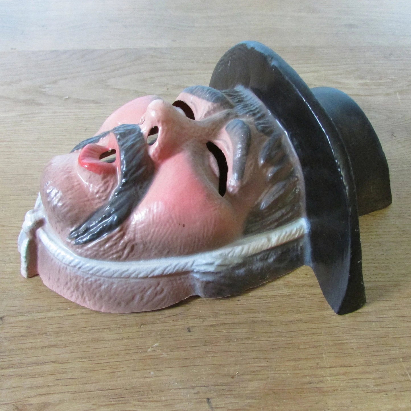circa. 1970s César Zorro's Sgt. Garcia carnival/halloween face mask