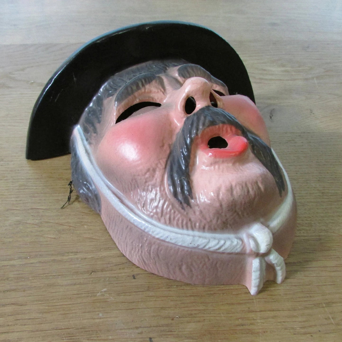 circa. 1970s César Zorro's Sgt. Garcia carnival/halloween face mask