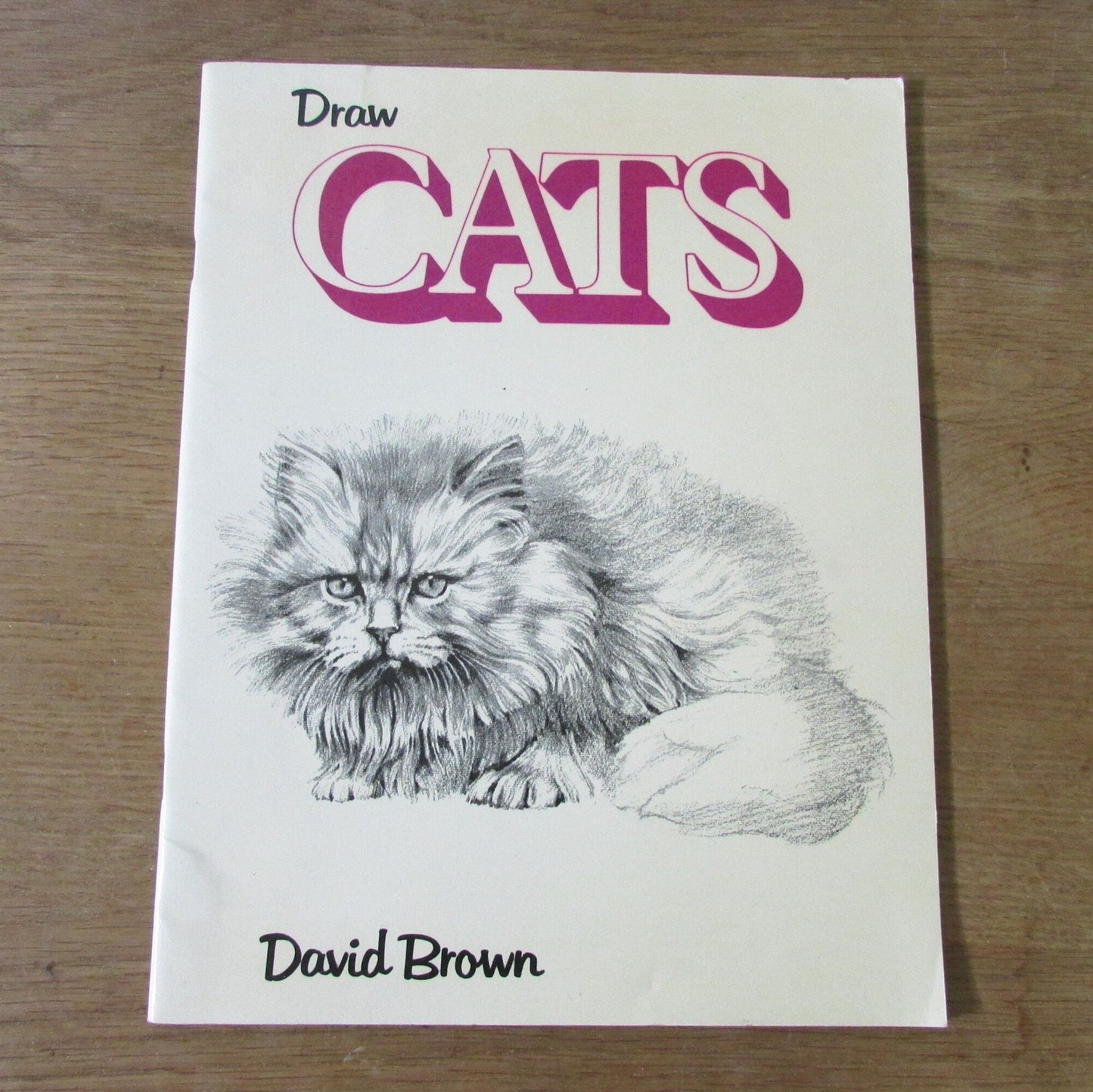 Draw Cats, by David Brown (Softback, 1985)