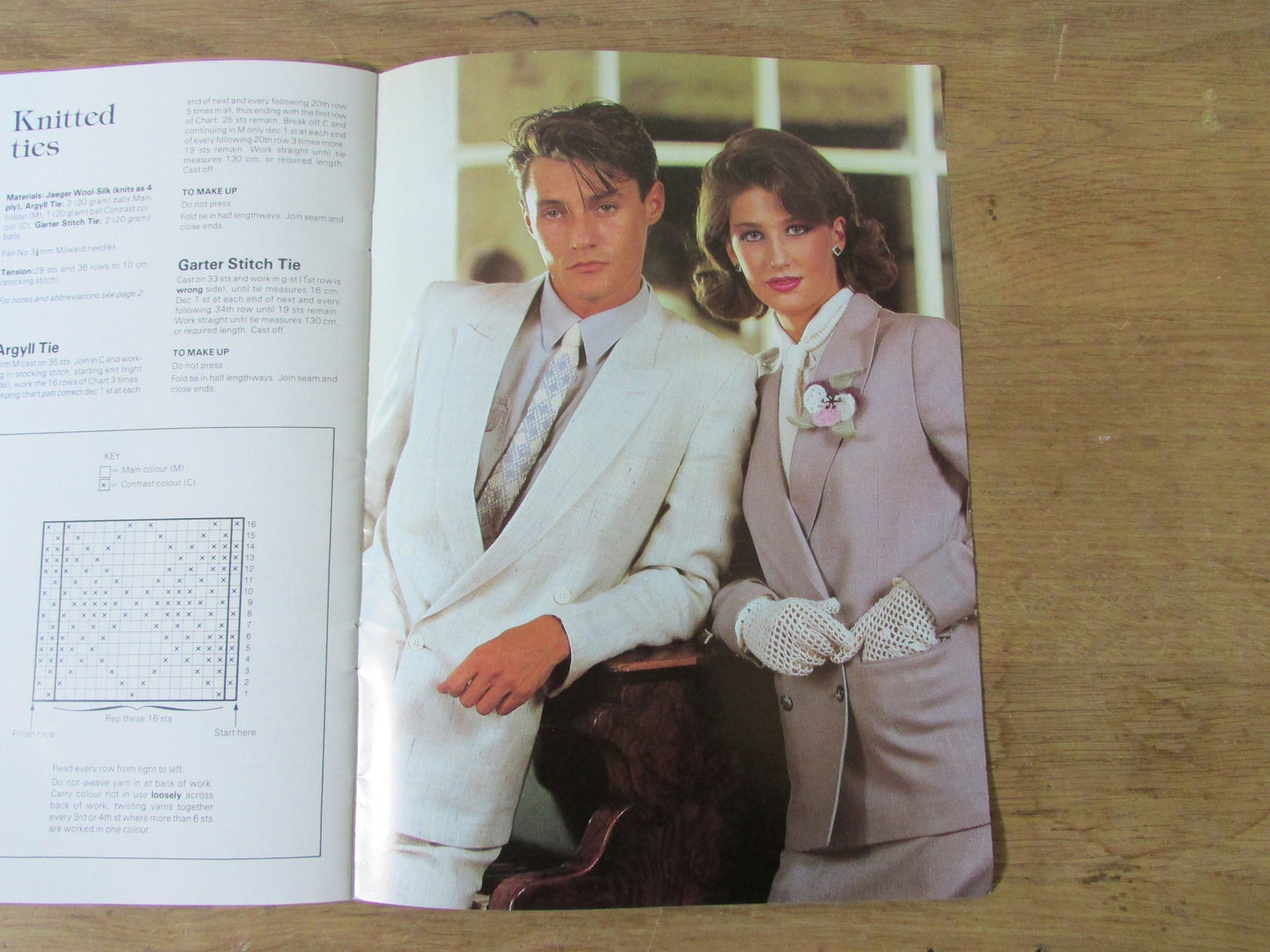 1983 Jaeger F113 Touches of Class crochet & knitting pattern booklet