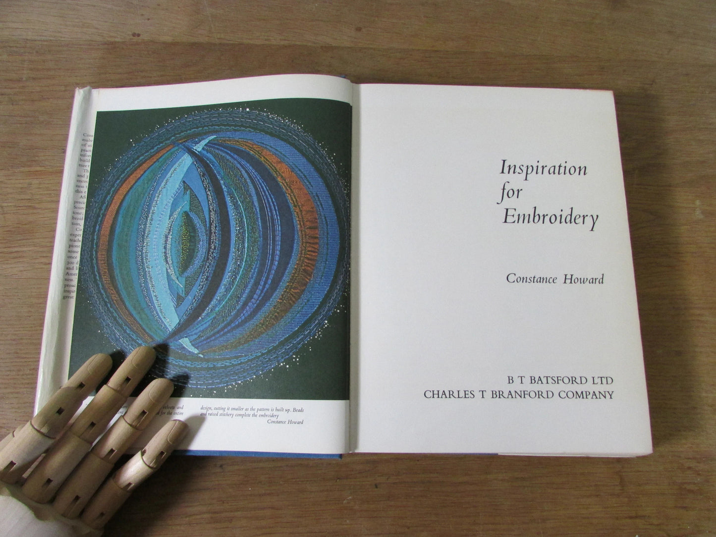 Inspiration for Embroidery, by Constance Howard (Hardback, 1970)