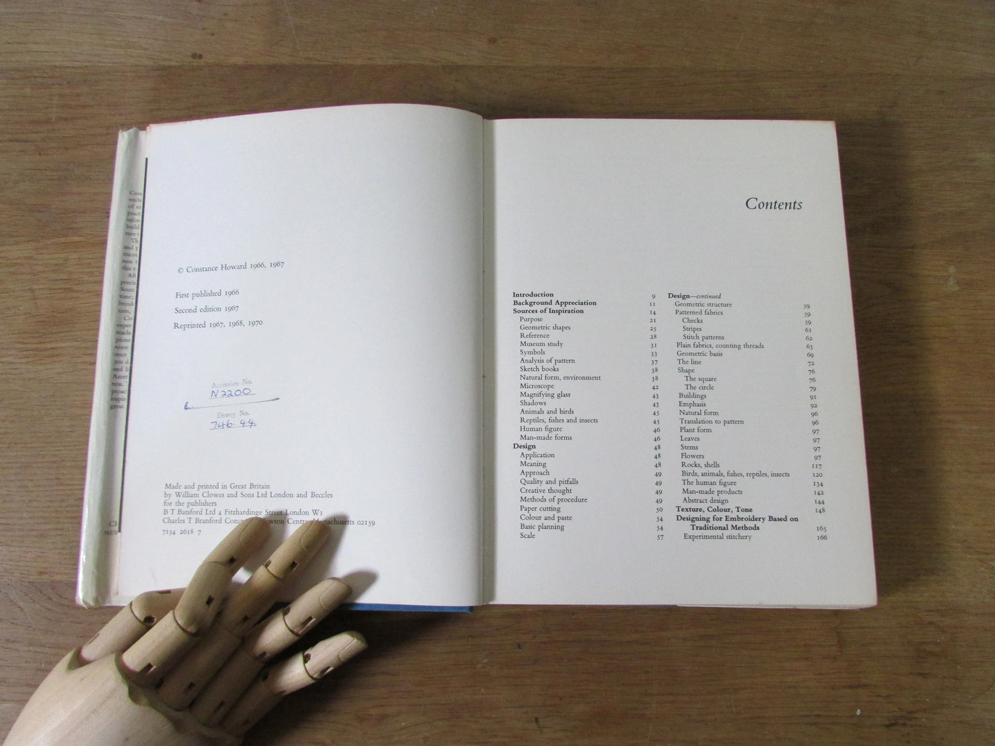 Inspiration for Embroidery, by Constance Howard (Hardback, 1970)