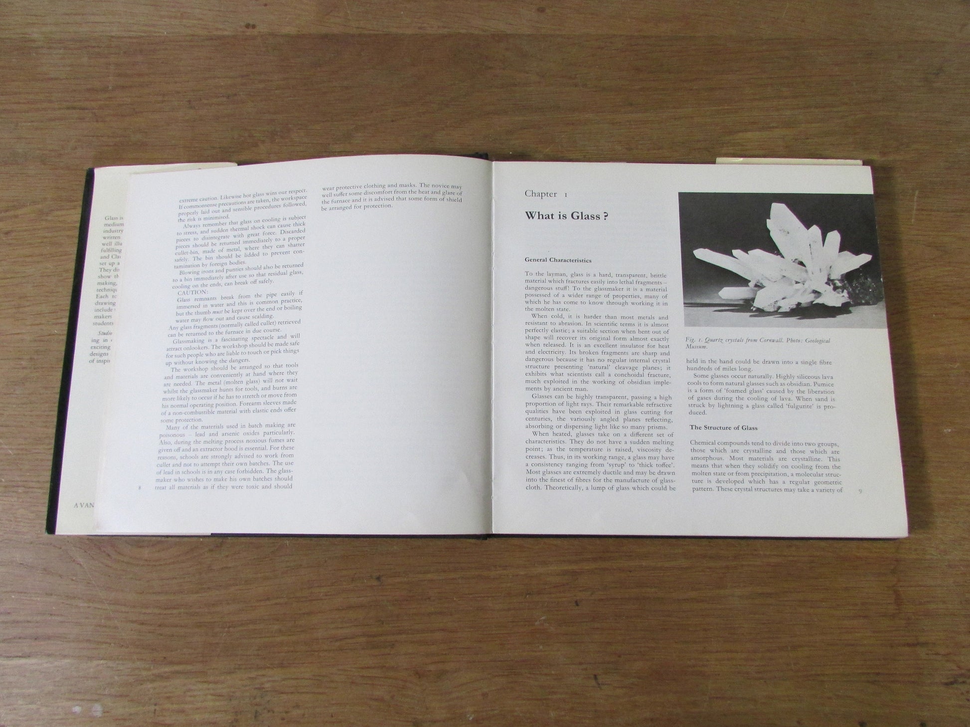 Studio Glassmaking, by Ray Flavell & Claude Smale (Hardback, 1974)