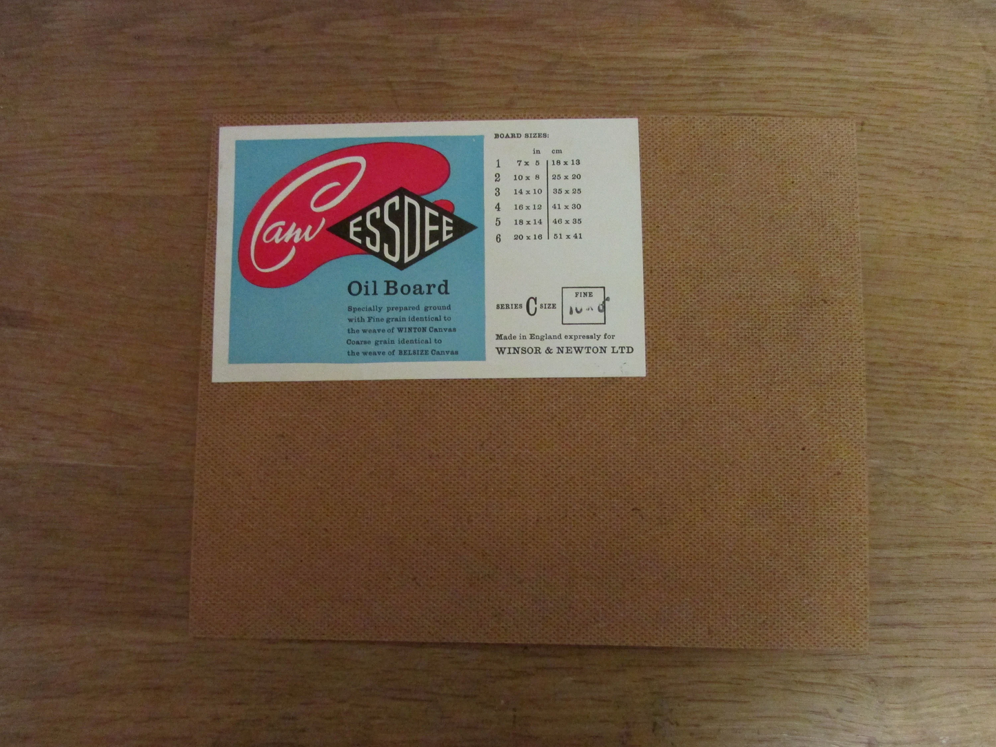 circa. 1960s Winsor & Newton Oil Painting set, No.3