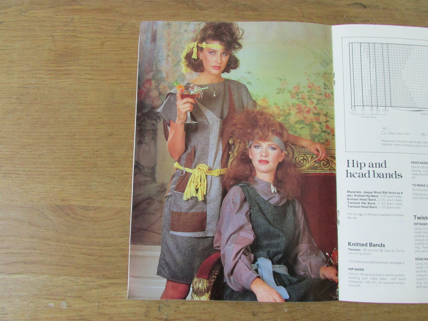 1983 Jaeger F113 Touches of Class crochet & knitting pattern booklet