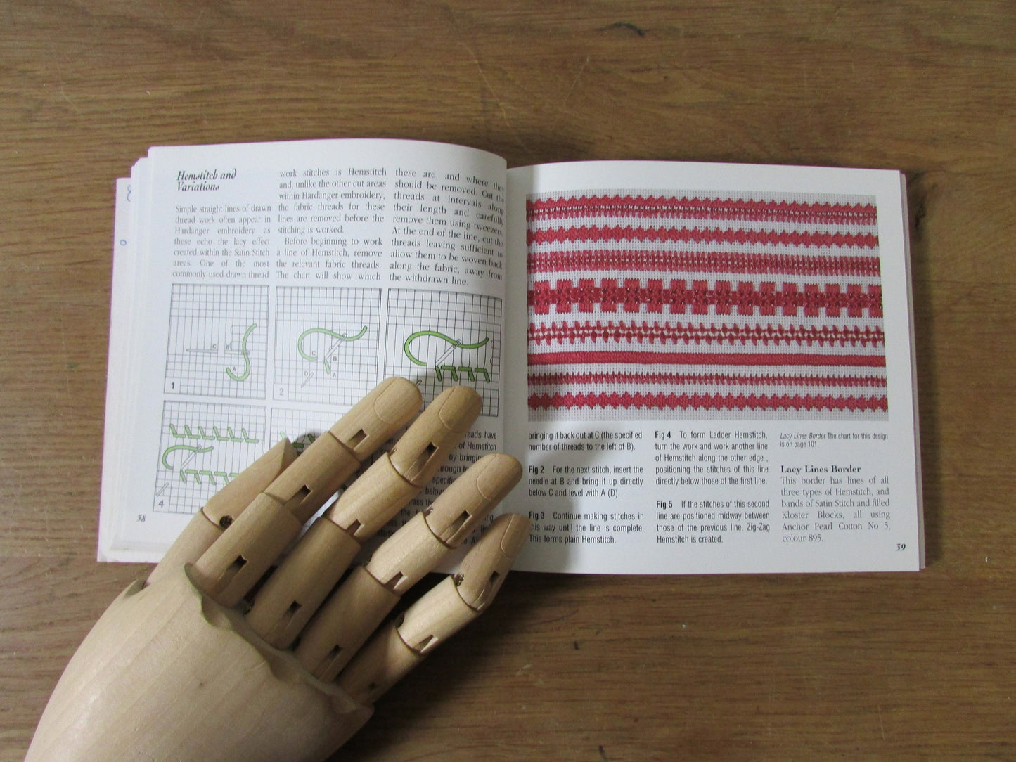 The Anchor Book of Hardanger Embroidery (Softback, 1997)