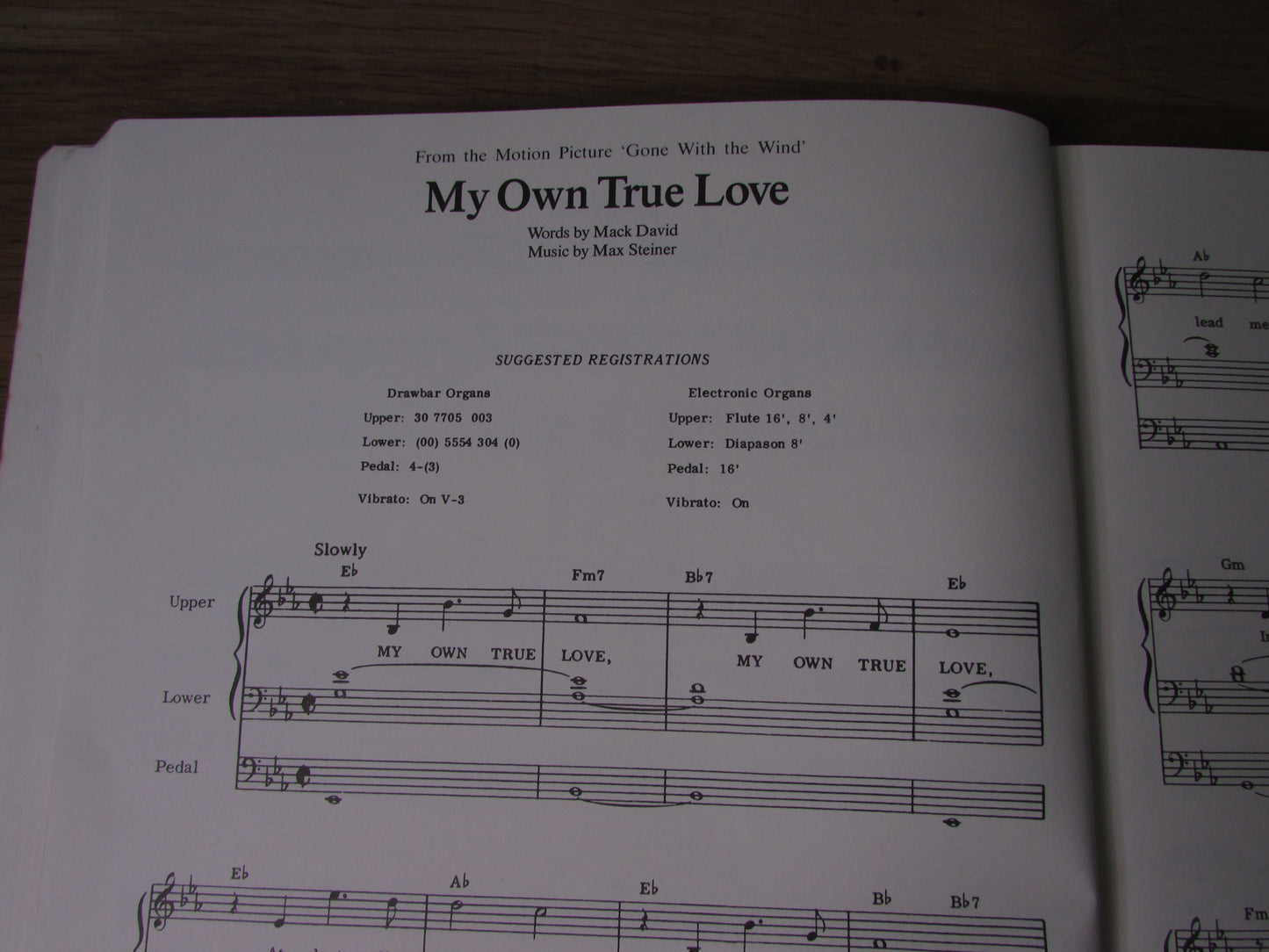 Home Organist Library Volume 3 - Film Music (Softback, 1980)