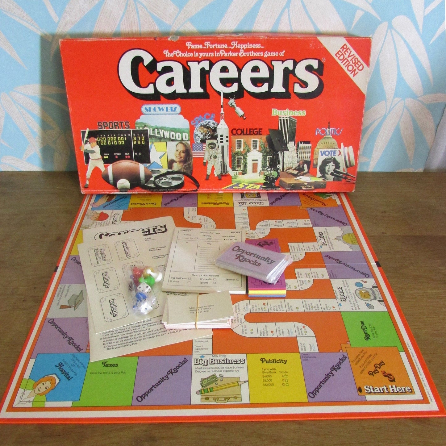 1979 Parker Brothers Careers board game, revised edition