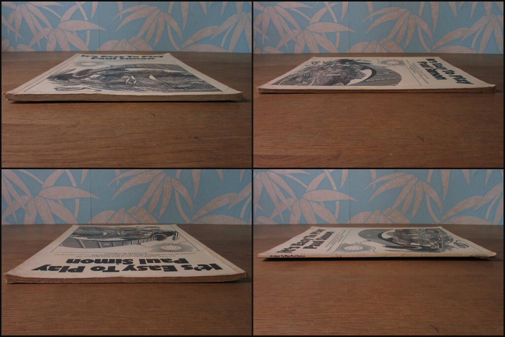 It's Easy to Play Paul Simon for piano/vocal with guitar chord symbols, arranged by Cyril Watters (Softback, 1979)