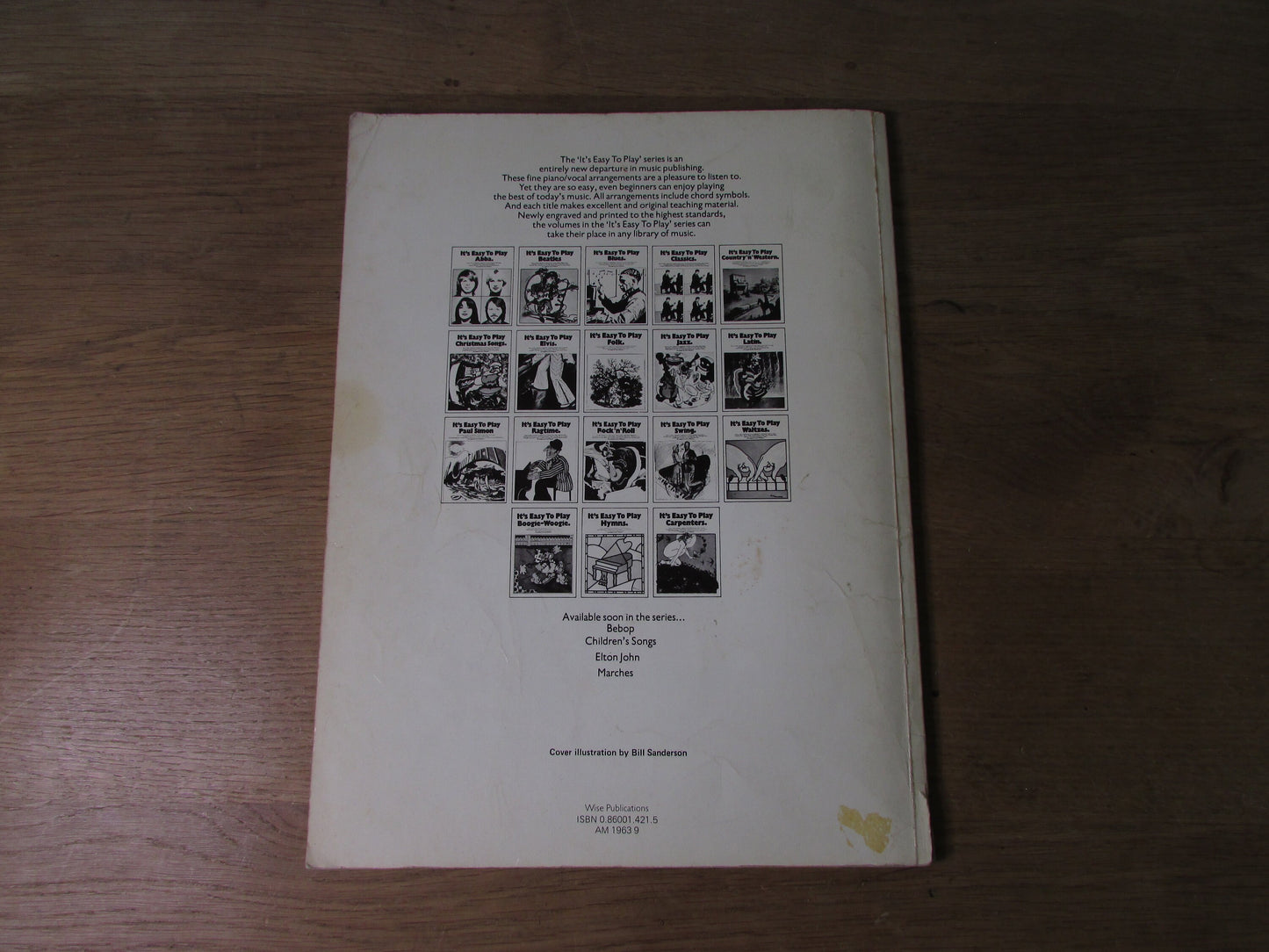 It's Easy to Play Paul Simon for piano/vocal with guitar chord symbols, arranged by Cyril Watters (Softback, 1979)