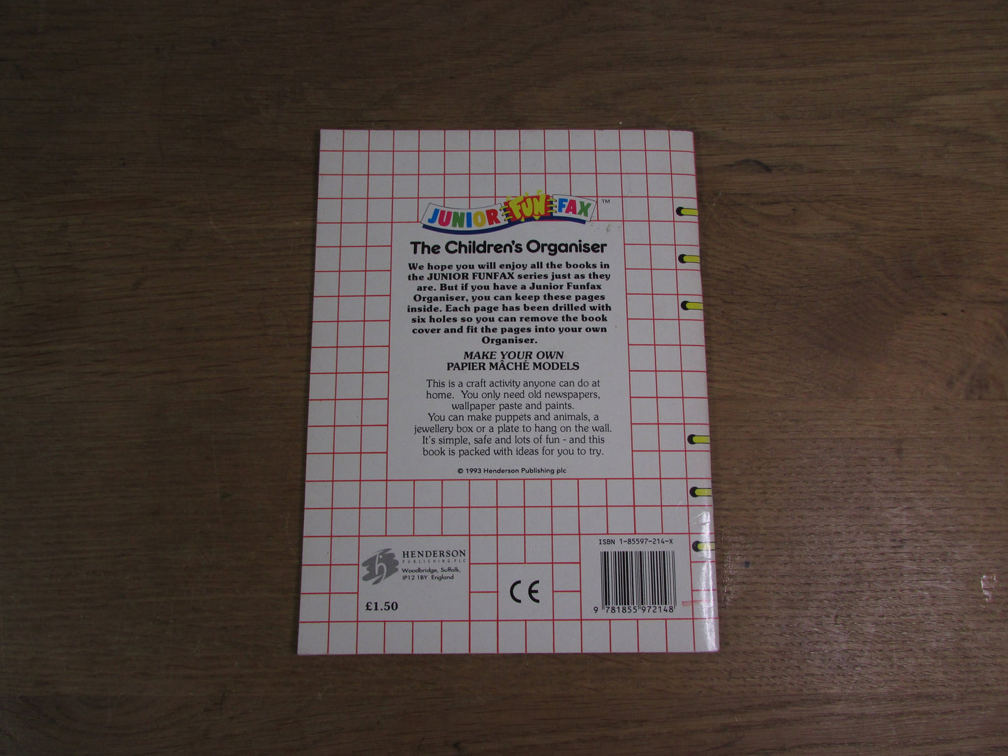 Make Your Own Papier Mache Models, by Brenda Apsley (Softback, 1993)