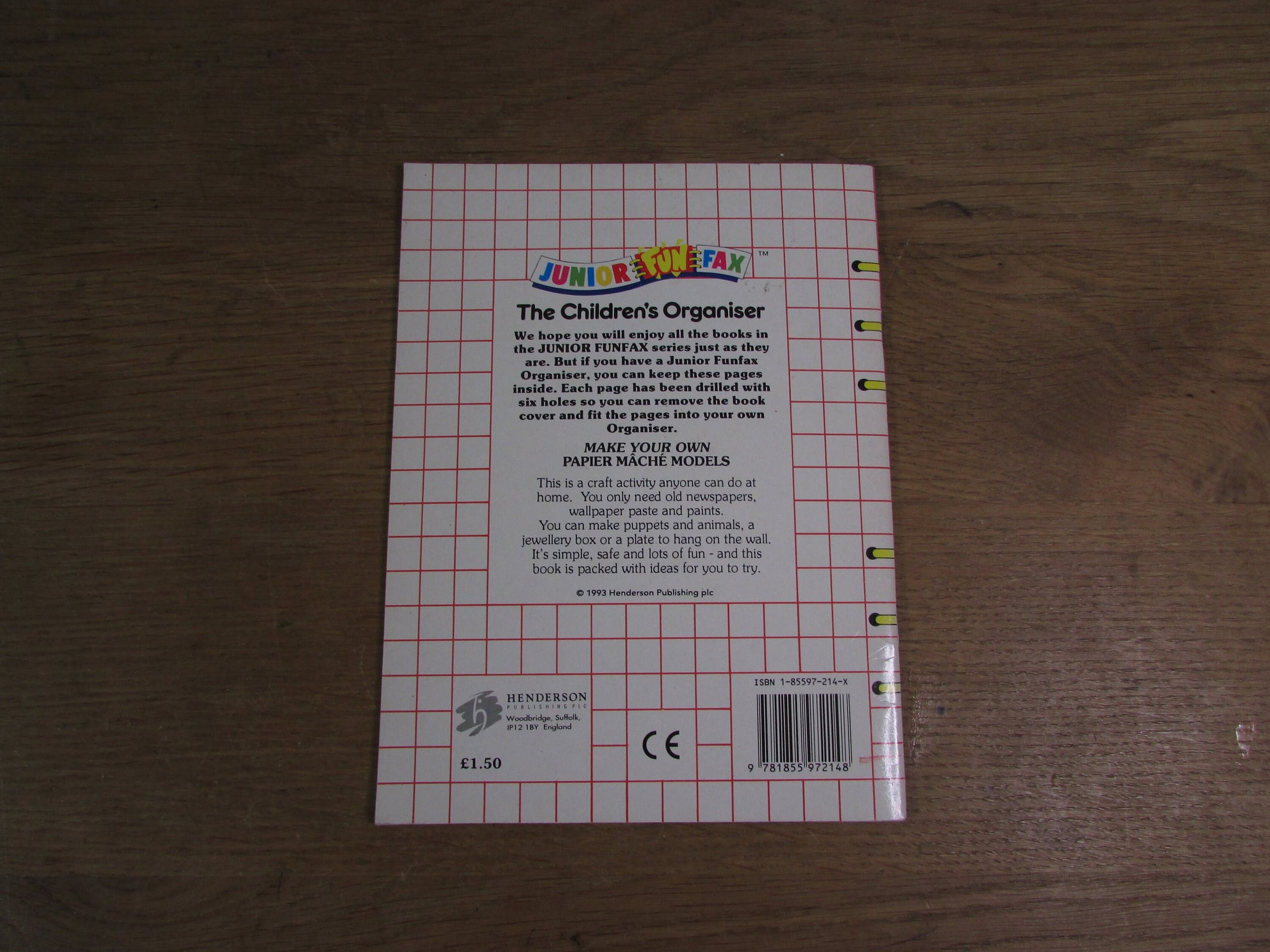 Make Your Own Papier Mache Models, by Brenda Apsley (Softback, 1993)