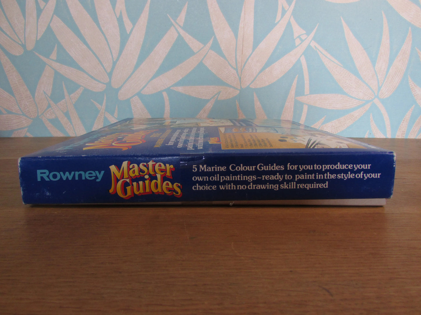 1970s Rowney Master Guide marine painting in oils kit; features 5 Marine Colour guides (see description below)