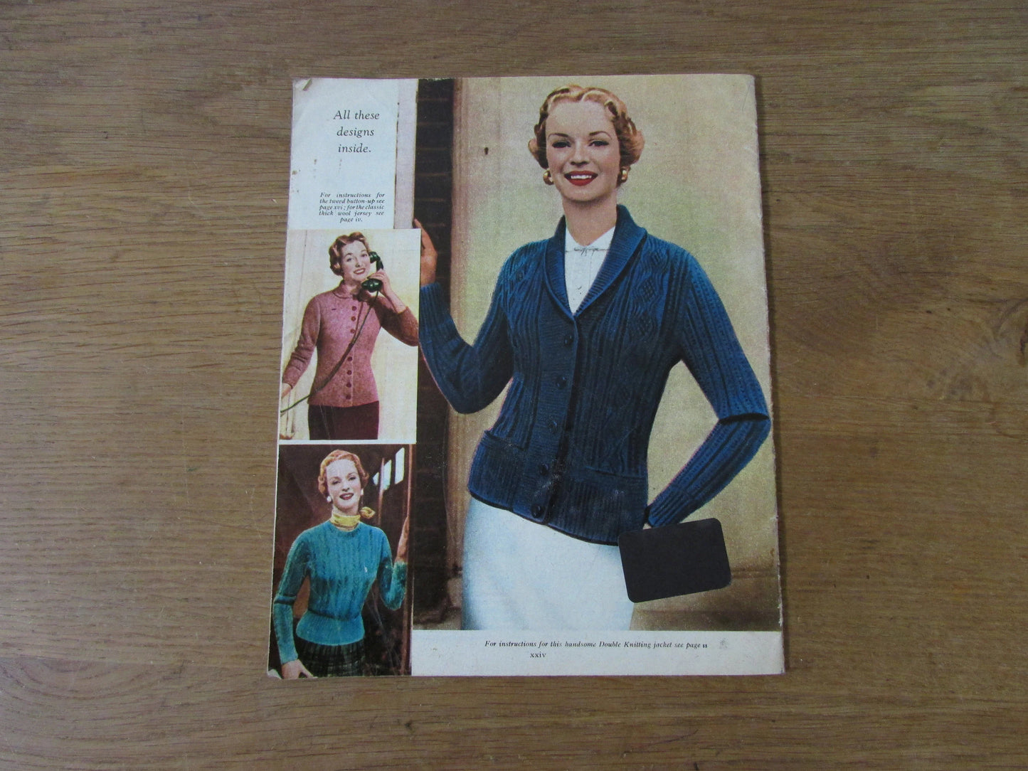 1950s Woman & Home New Season Knitting pattern booklet