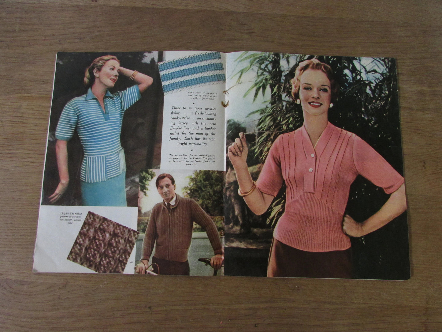 1950s Woman & Home New Season Knitting pattern booklet