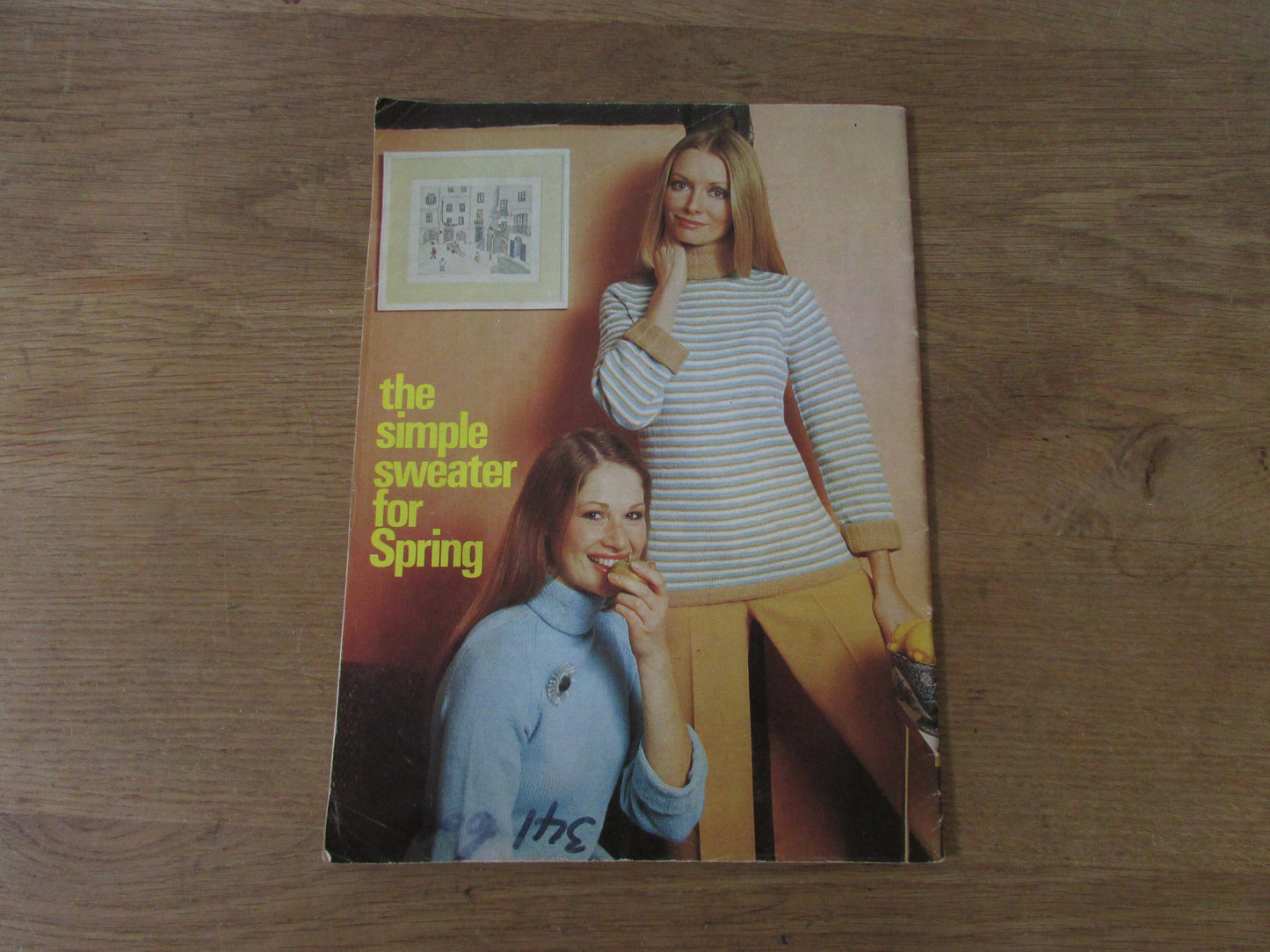 April 1975 Stitchcraft knitting & embroidery pattern booklet