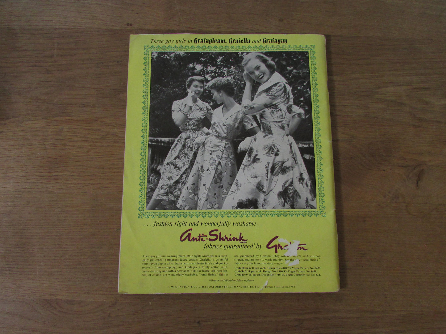 1955 Vogue Dressmaking Book, new edition