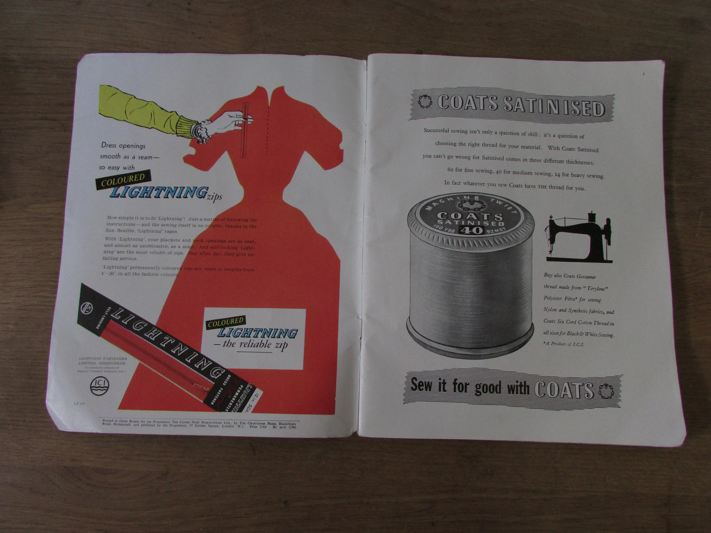 1955 Vogue Dressmaking Book, new edition