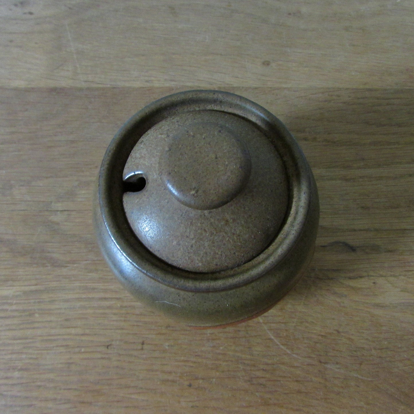 1970s Cornish pottery jam/preserve jar