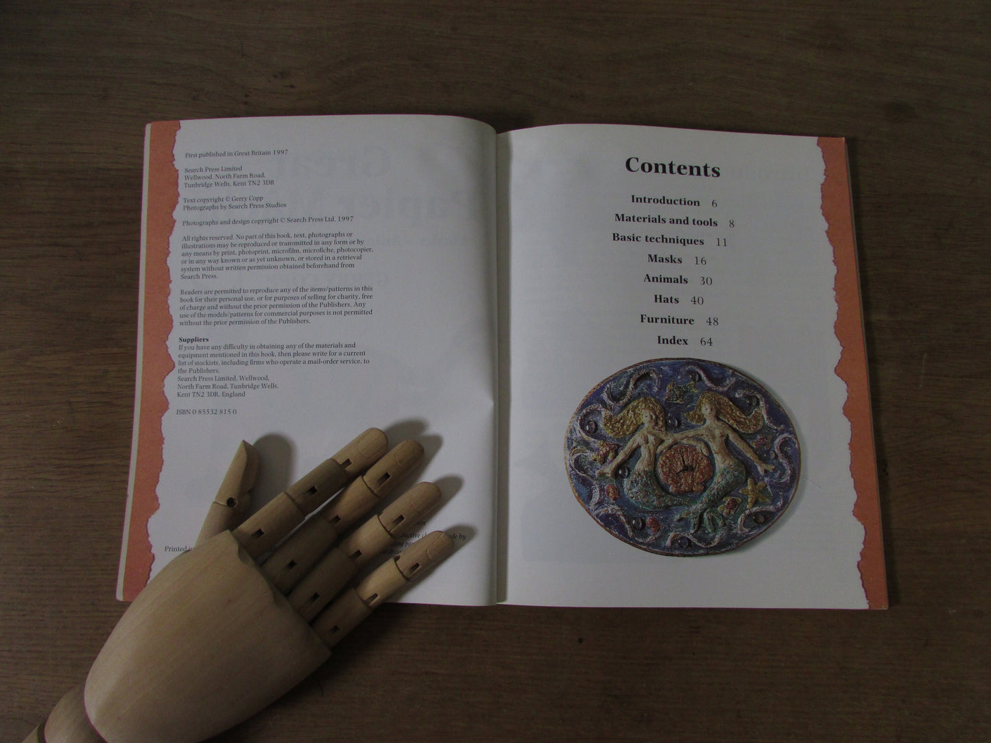 Great Papier Mache; furniture, masks, animals & hats, by Gerry Copp (Softback, 1997)