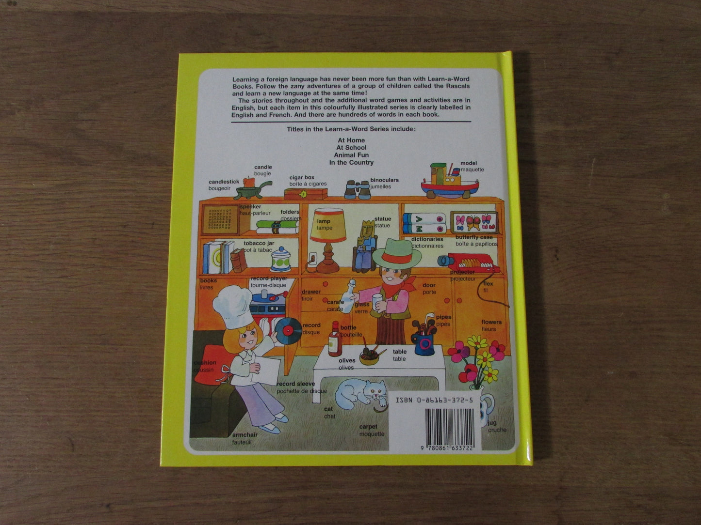 At Home - 462 words in English and French, by Alain Gree (Hardback, 1989)