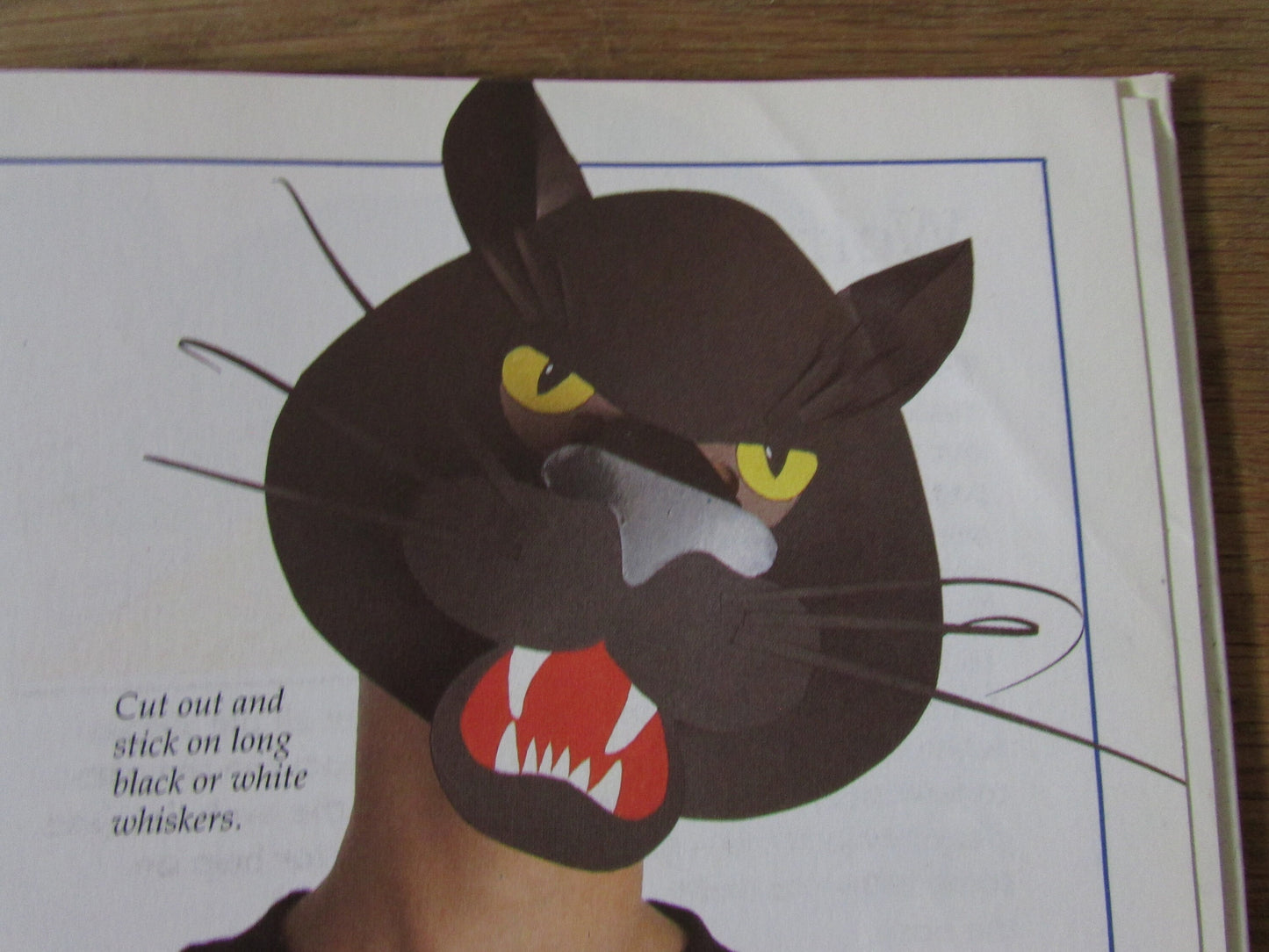 The Usborne Book of Masks, by Paula Borton (Hardback, 1994)