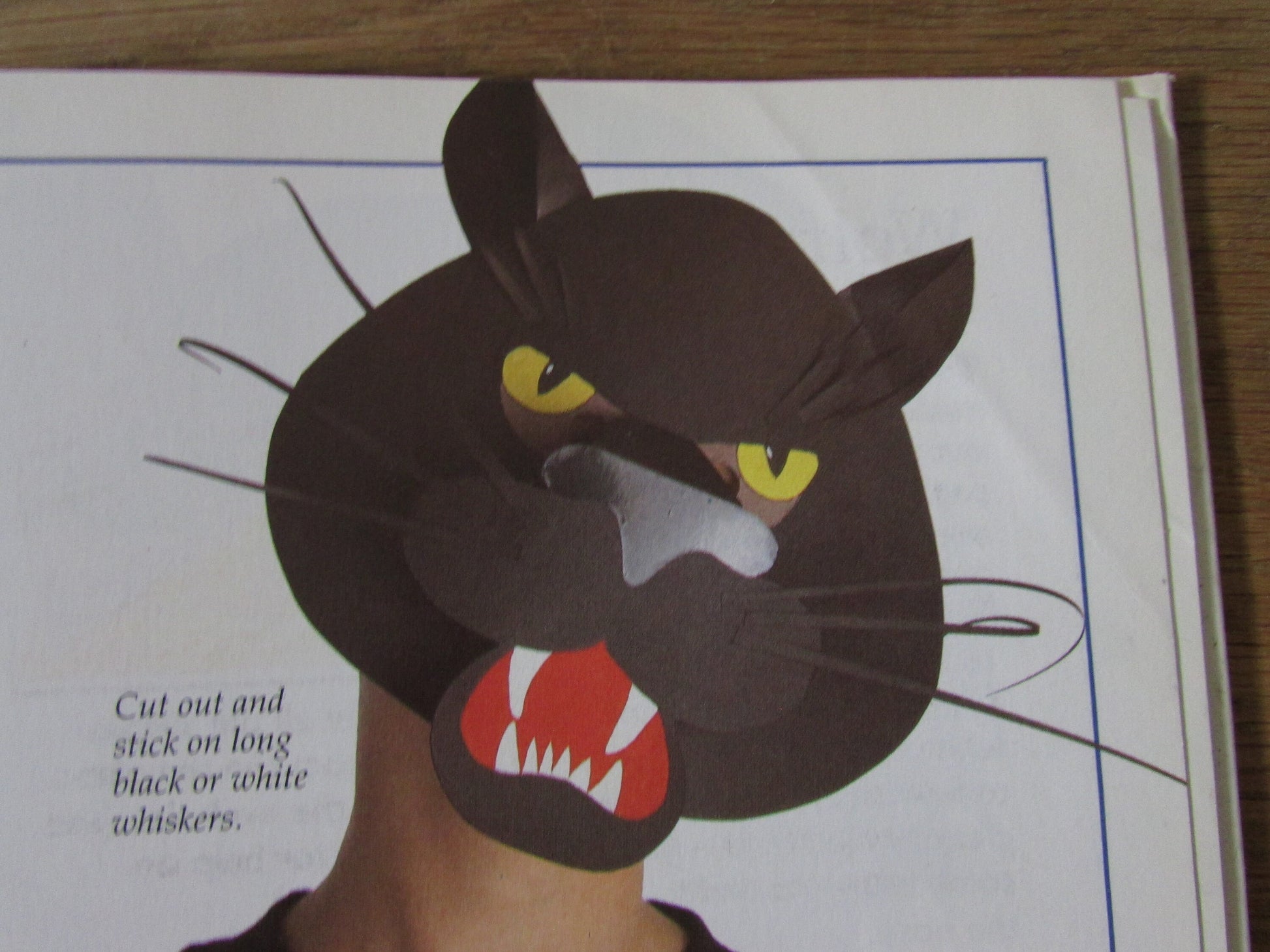 The Usborne Book of Masks, by Paula Borton (Hardback, 1994)