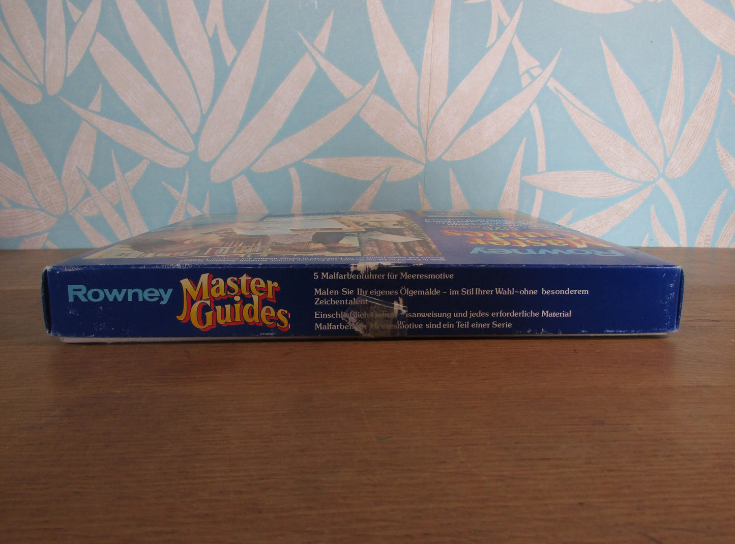 1970s Rowney Master Guide marine painting in oils kit; features 5 Marine Colour guides (see description below)