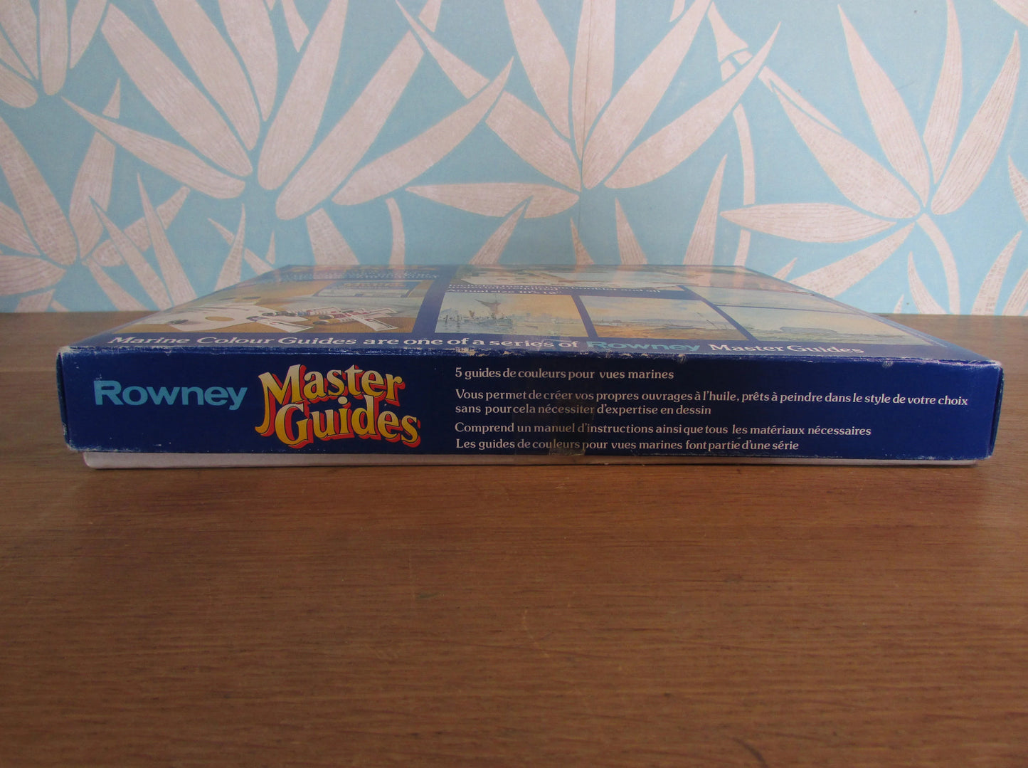 1970s Rowney Master Guide marine painting in oils kit; features 5 Marine Colour guides (see description below)