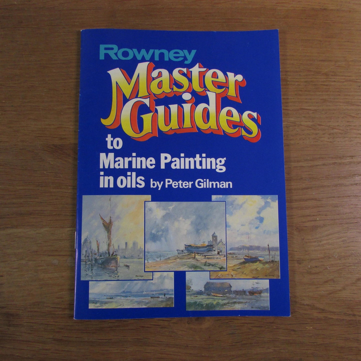 1970s Rowney Master Guide marine painting in oils kit; features 5 Marine Colour guides (see description below)