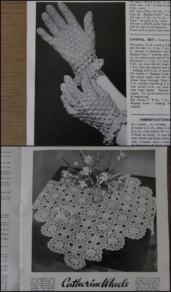 1940s Sobritto Book No.3 by Penelope crochet patterns for fashion & home