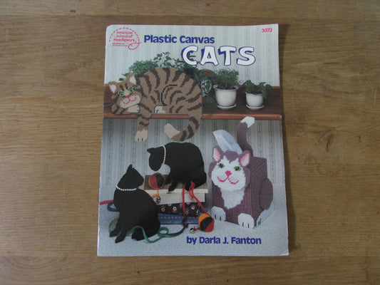1990 American School of Needlework Plastic Canvas Cats, by Darla J. Fanton