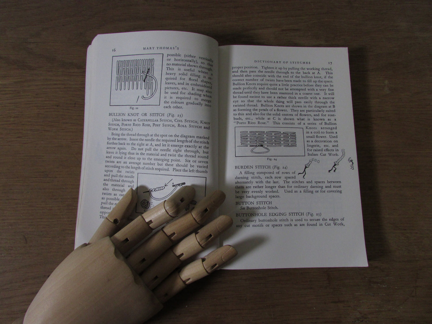 Mary Thomas's Dictionary of Embroidery Stitches (Softback, 1988)