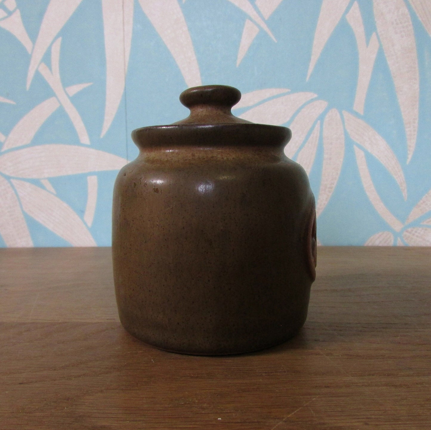 1970s Cornish pottery jam/preserve jar
