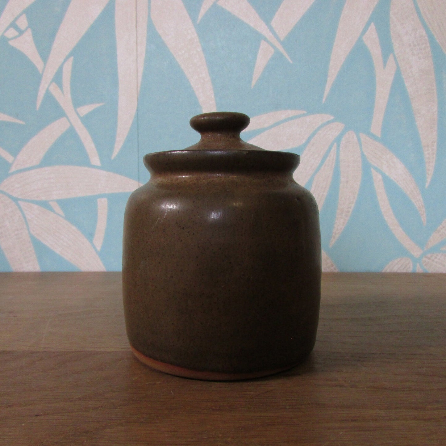 1970s Cornish pottery jam/preserve jar