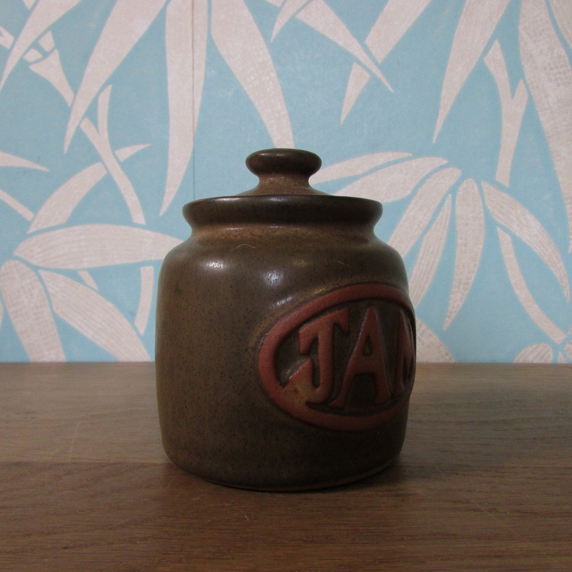 1970s Cornish pottery jam/preserve jar