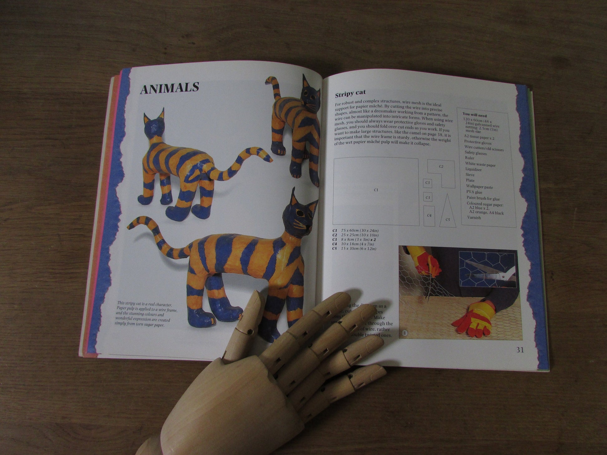 Great Papier Mache; furniture, masks, animals & hats, by Gerry Copp (Softback, 1997)