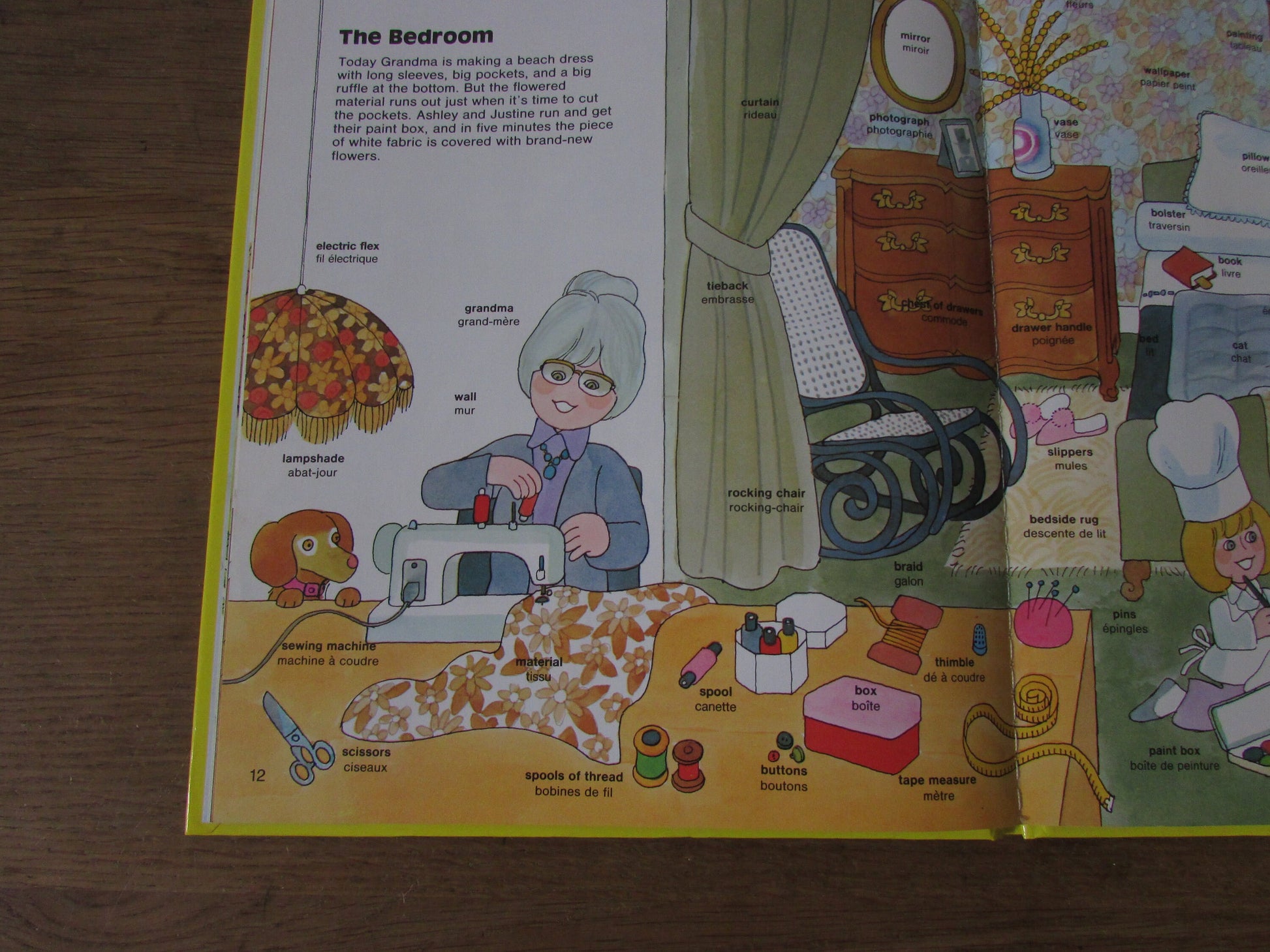 At Home - 462 words in English and French, by Alain Gree (Hardback, 1989)