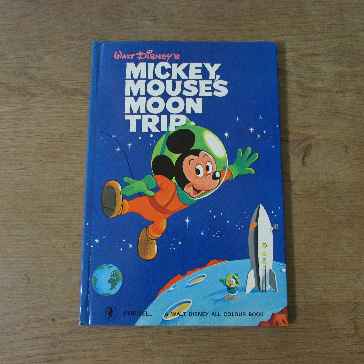 Walt Disney's Mickey Mouse's Moon Trip (Hardback, 1971)