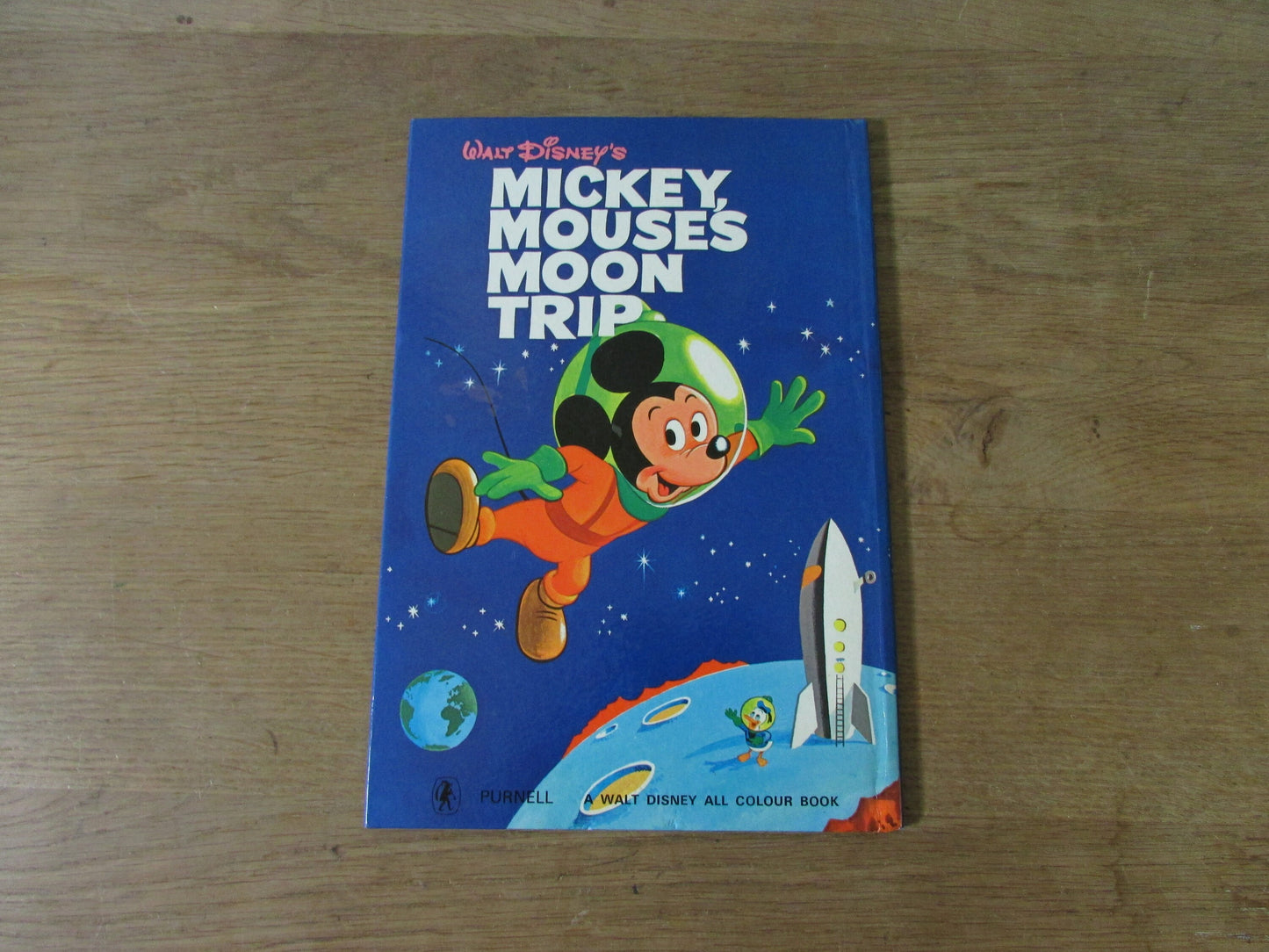 Walt Disney's Mickey Mouse's Moon Trip (Hardback, 1971)