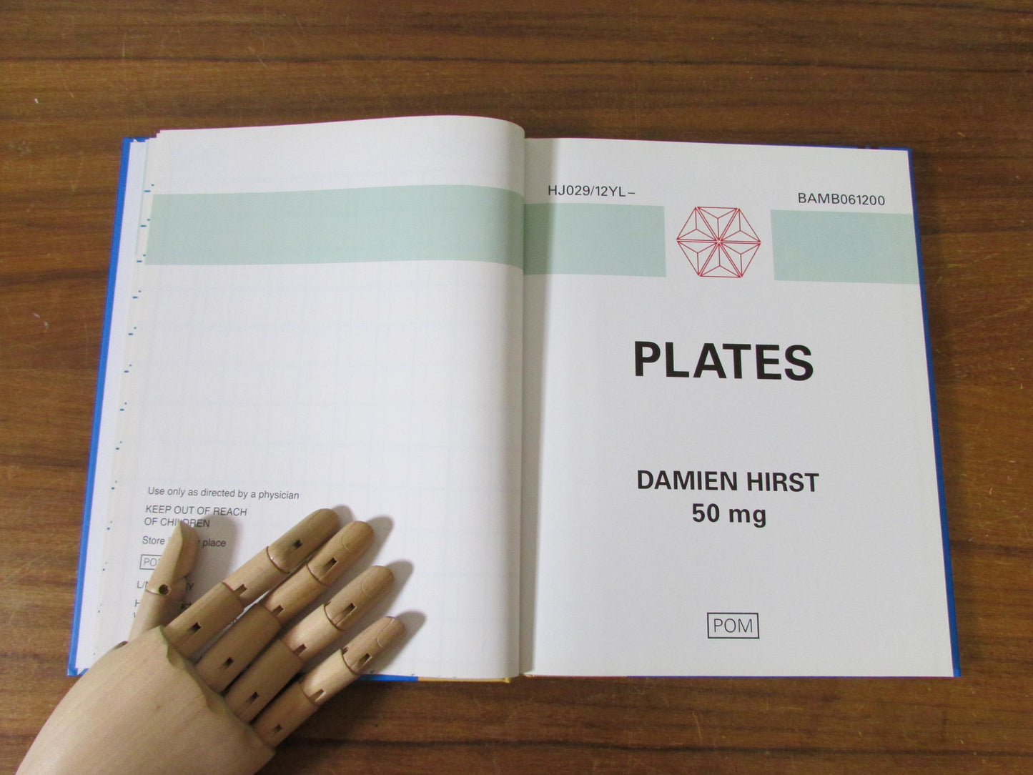 Damien Hirst; 200mg Amiodarone Hydrochloride FR.P 28 tablets - pictures from the Saatchi Gallery (Hardback, 2001)